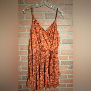 Maurice’s- Bare Floral Surplice Mini Dress- Size XL